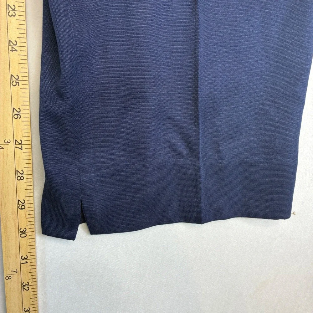 Polo Golf Ralph Lauren Pants Mens‎ 34 Navy Blue Pleated Trousers Golfing